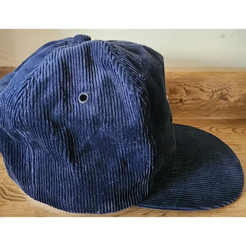 90s Vintage Camel Joe Cigarettes Corduroy Hat Smooth Character Snapback Cap